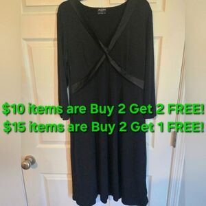 NWT BCBG BLACK DRESS